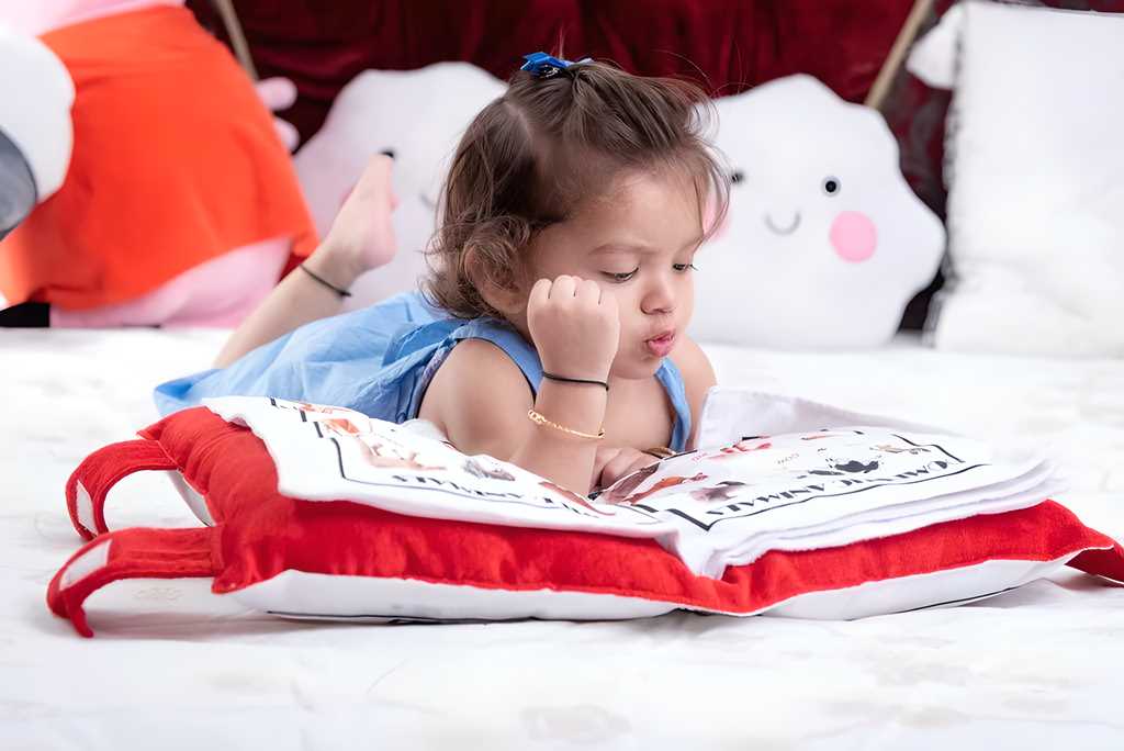 Baby Learning Cushion Pillow Book ar40dq-if